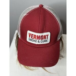Vermont Smoke And Cure Baseball Hat‎ SnapBack MeshBack